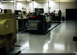Machine Shop floor coated with CRU-Elite